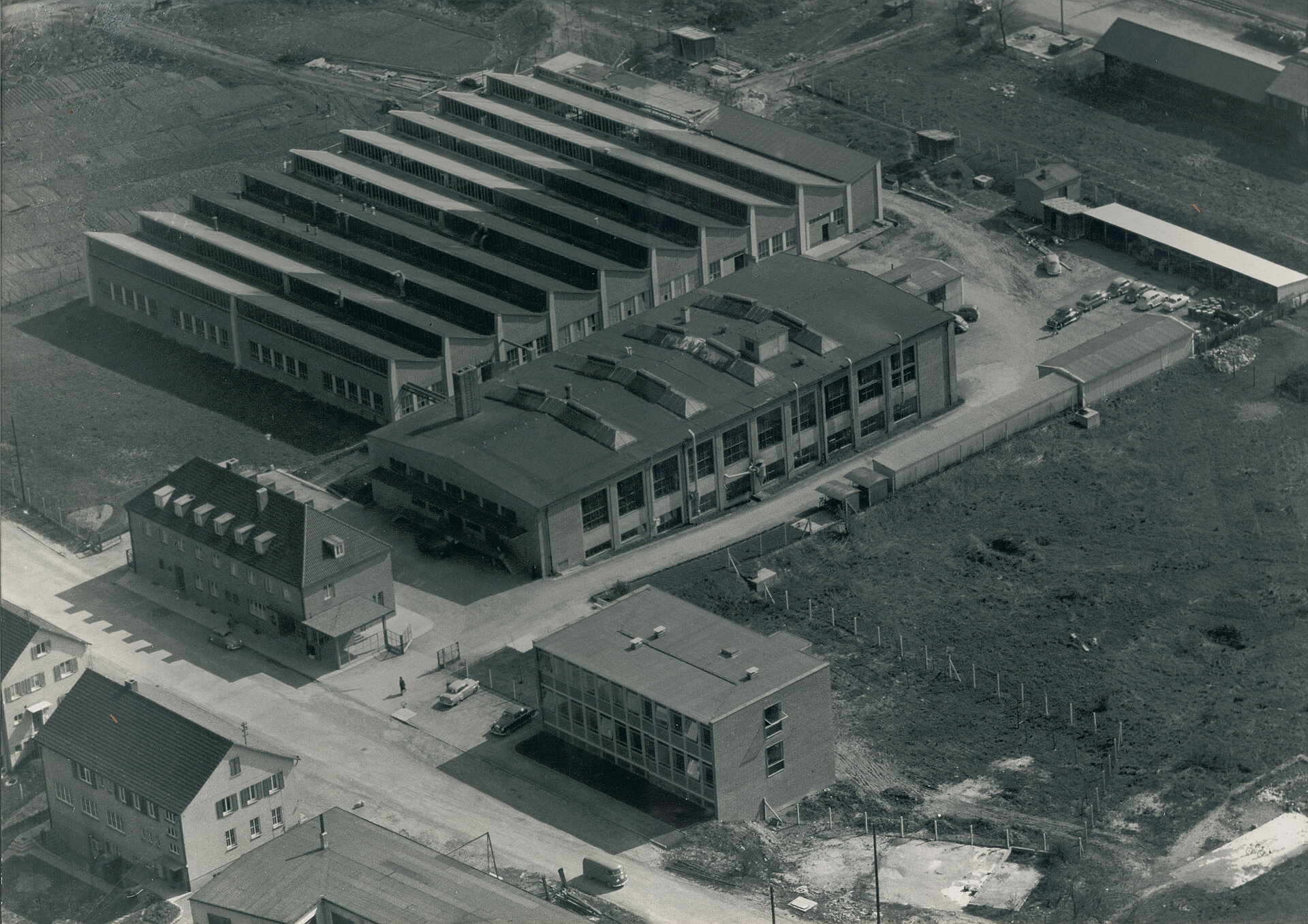 Old picture of the CeramTec site in Plochingen